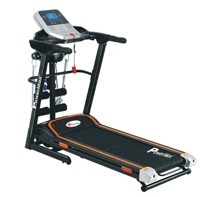 Powermax Fitness TDM125 2HP (4HP peak) Multifunction Motorized Treadmill, Auto-lubrication (Warranty: Motor-3 yrs; Other parts-1yr)