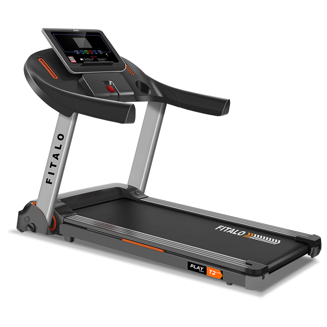 Fitalo Play T2 Lite Installation Free Treadmill with Bluetooth Speaker