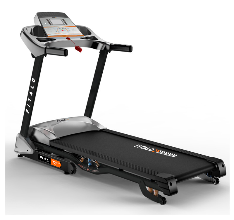 Fitalo Play T5 Lite Motorised Treadmill with Voice Broadcast