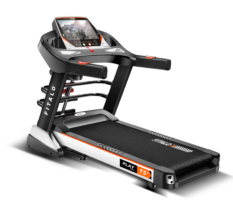 Fitalo Play T5 Plus Motorised Treadmill with Voice Broadcast